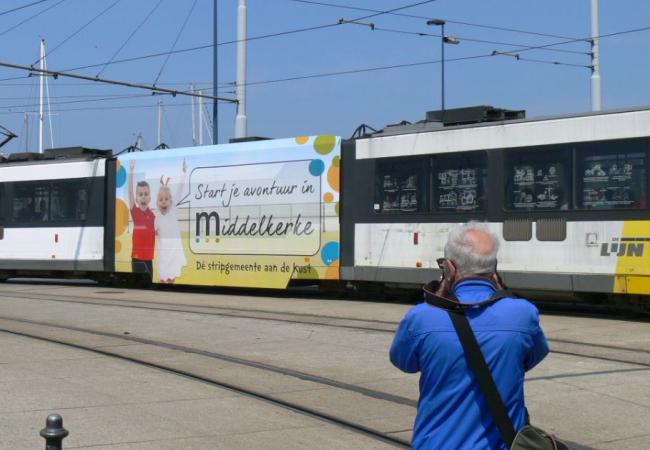 Middelkerke, altijd onderweg tussen Knokke en De Panne