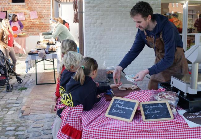Nieuwjaarsgeschenkje op de Leffingse Makersmarkt