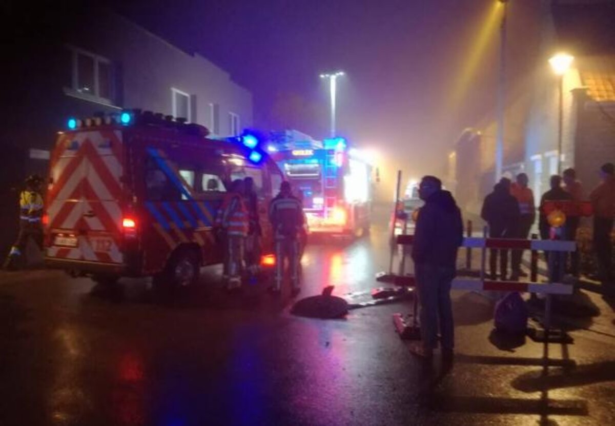 Gaslek in Slijpe: opvangscentrum in de Gemeenteschool