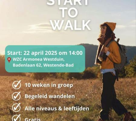 Start to Walk © Armonea Westduin en Sport Vlaanderen