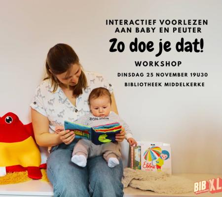 Interactief voorlezen aan baby’s en peuters: zo doe je dat! © MI