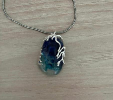 Juwelen maken in Glasfusing / Hotpot. © Inge