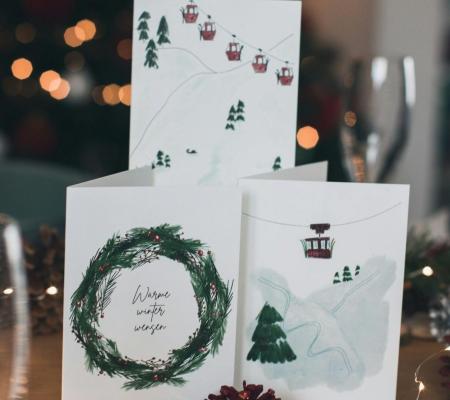Nieuwe Feiten: “Kerstkaarten maken met Odilies” © MI