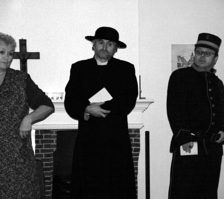 Theaterwandeling - Het vermakelijke verhaal van de aanleg van de eerste steenweg van Manne © Mandragora