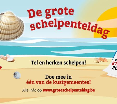 Grote Schelpenteldag 2026 - Westende © VLIZ