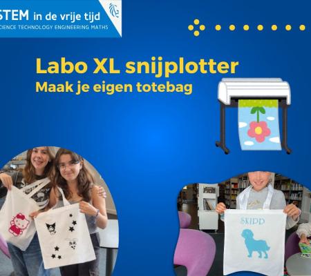 Kleur in je kamer: versier je eigen totebag © Bibliotheek Middelkerke
