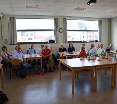 Foto's vorming enthousiast blijven als vrijwilliger