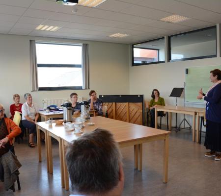 Foto's vorming enthousiast blijven als vrijwilliger