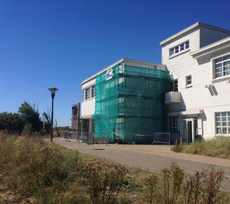Stripmuur Robbedoes en Kwabbernoot