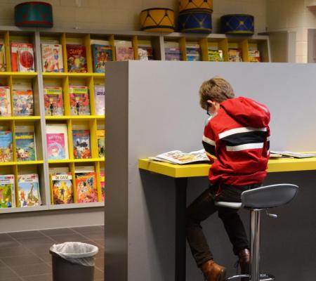 Stripcollectie Bibliotheek Middelkerke