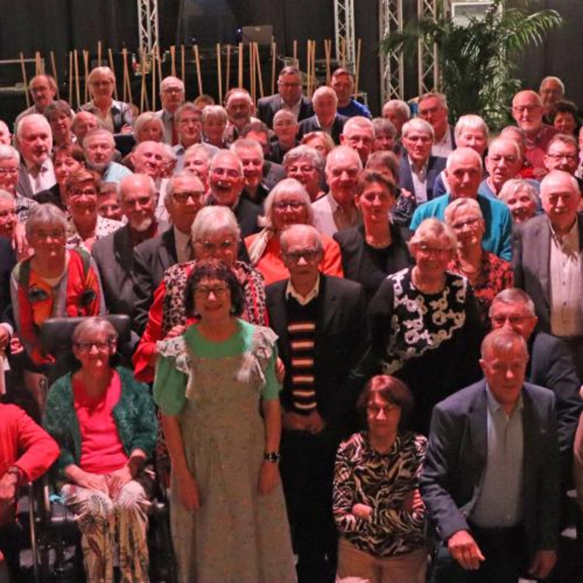 55 koppels vierden hun gouden jubileum