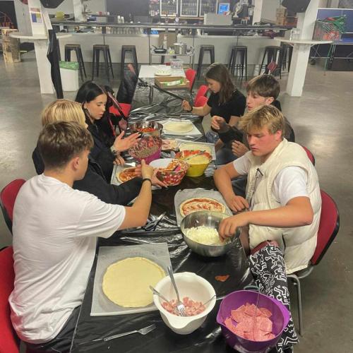 Activiteit in het jeugdhuis 