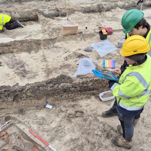 opgravingen in lombardsijde