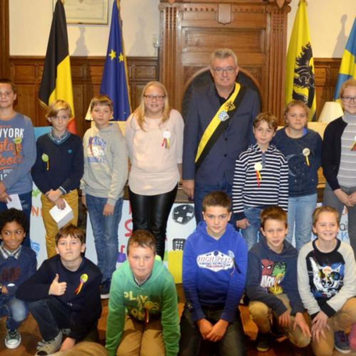 Middelkerkse kindergemeenteraad geïnstalleerd