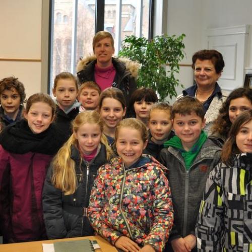 4de leerjaar van Sint-Jozefinstituut Middelkerke op bezoek!