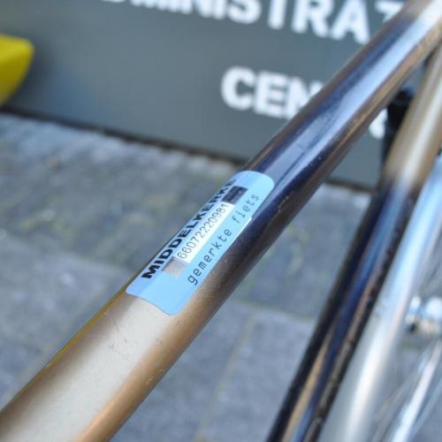 Fietsregistratie - fietslabel