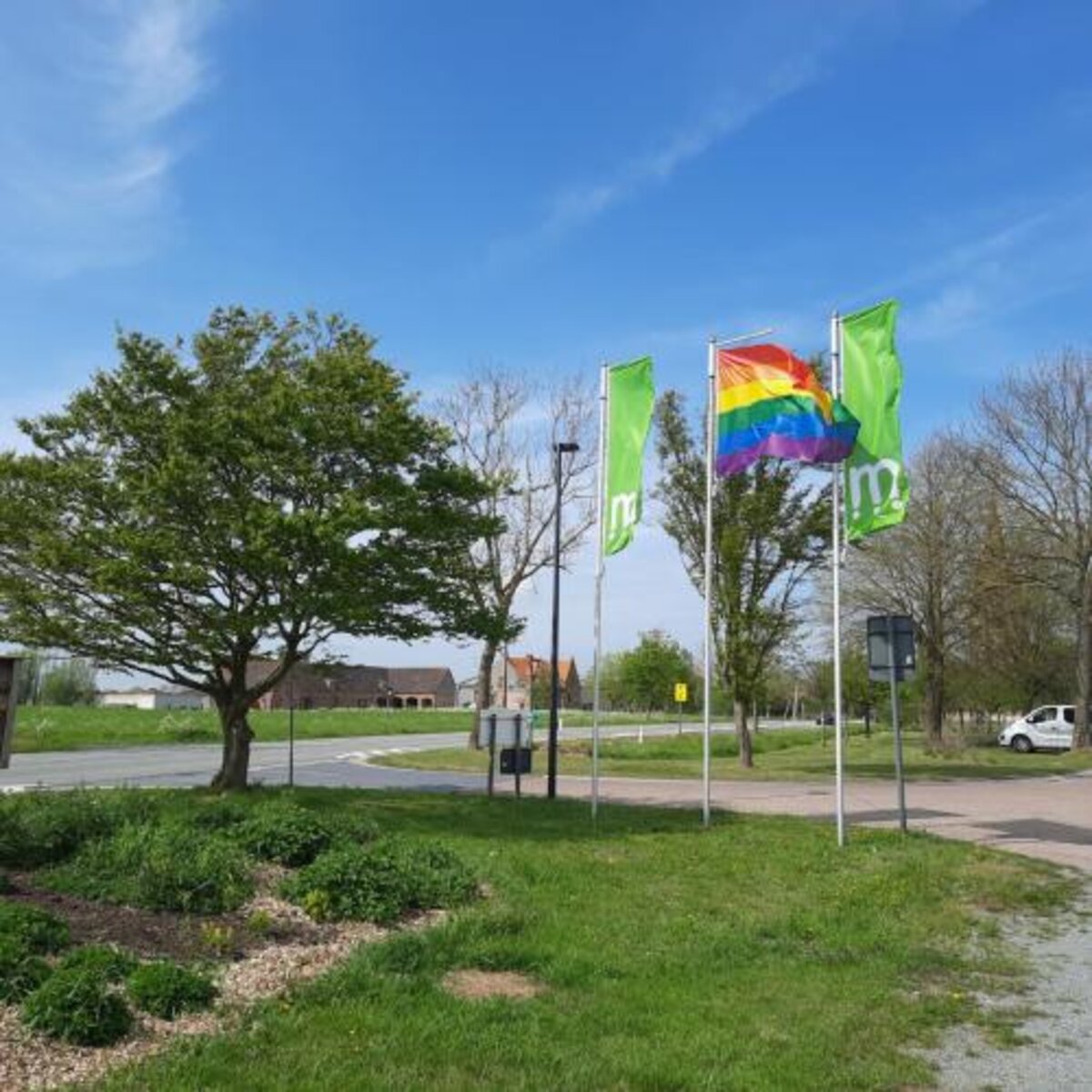 Overal regenbogen in Middelkerke
