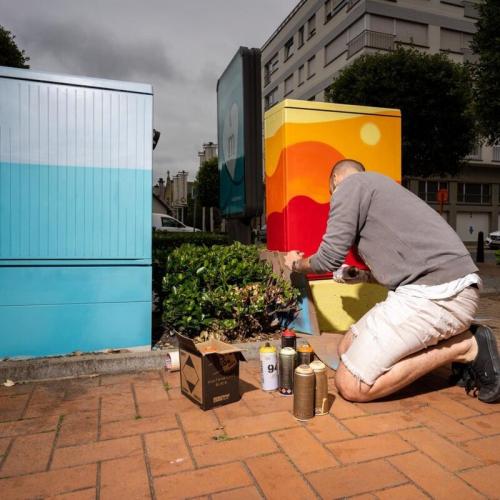 Tour Elentrik apporte couleur et créativité dans les rues