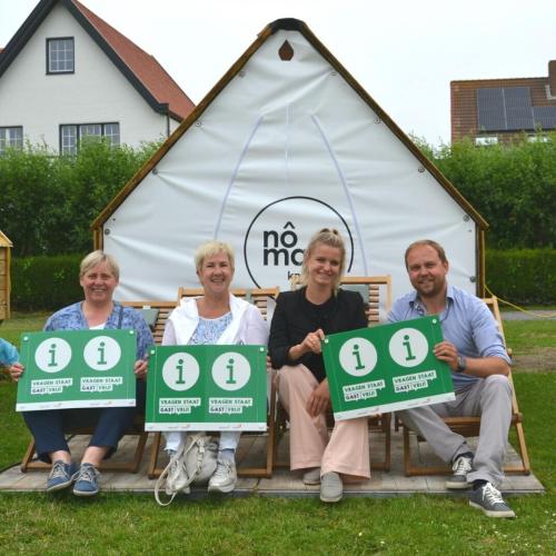 Campings Zomerzon, De Lombarde en Kompas Westende behalen label gastvrij onthaal
