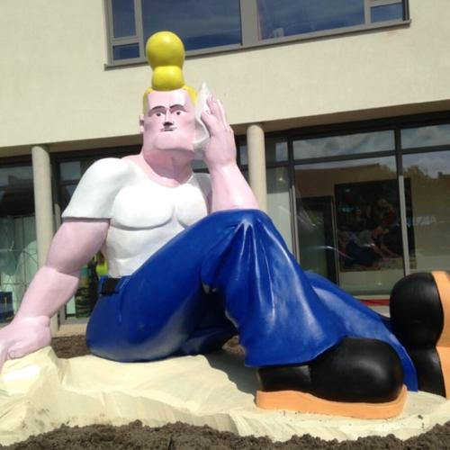 Cowboy Henk überwacht de Ril