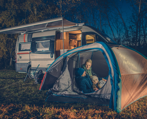 Campings en Kampeerautoterreinen