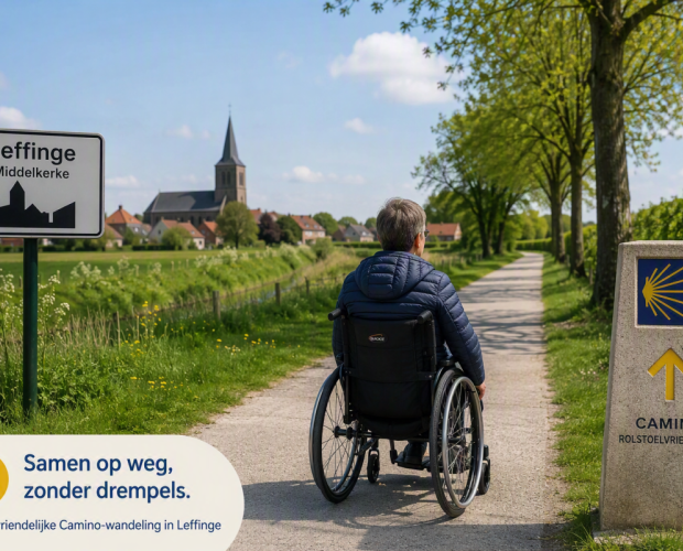 Rolstoelvriendelijke wandeling