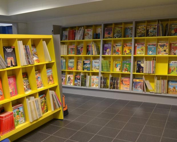 Stripcollectie Bibliotheek Middelkerke